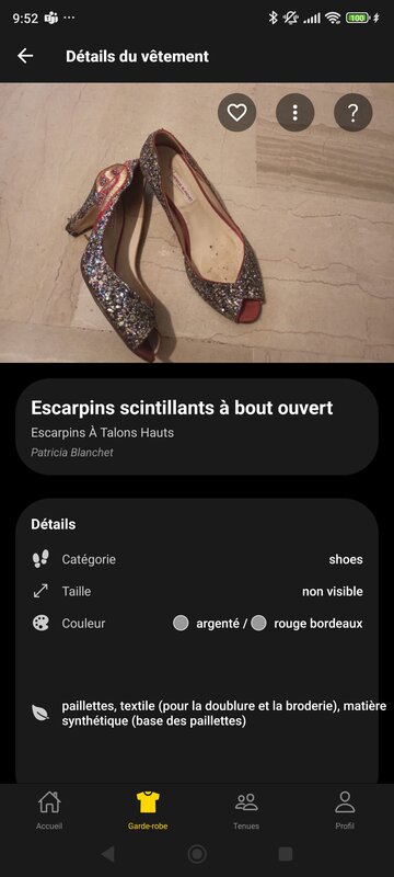 Détail vêtement Habeez