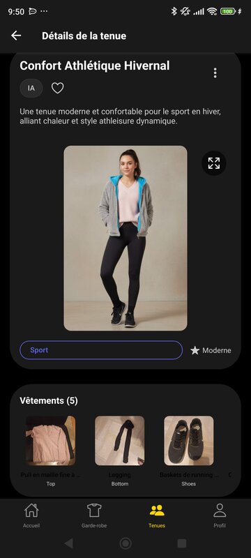 Habeez - Détail tenue
